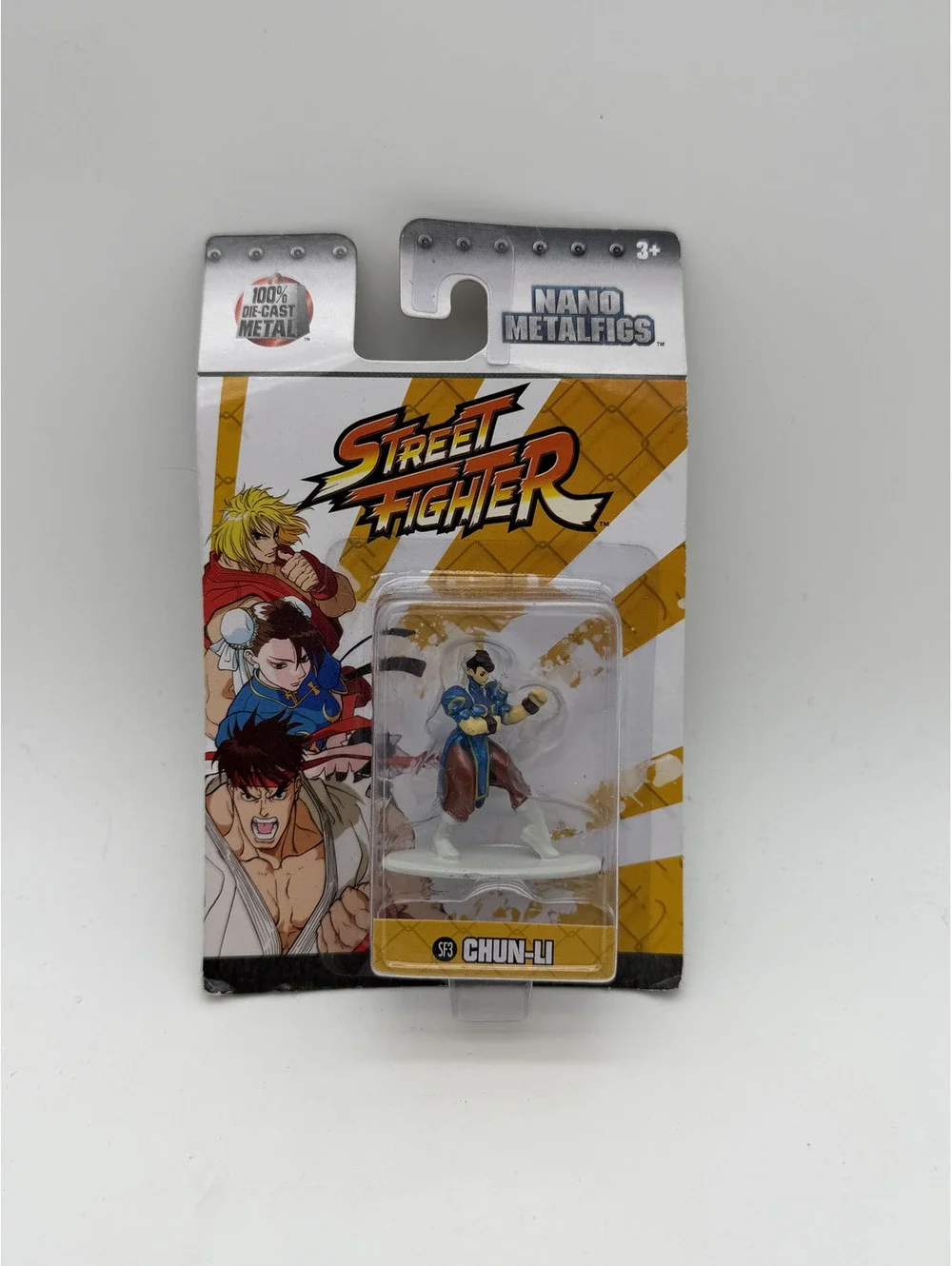 Street Fighter Nano Metalfigs Chun-Li Die-Cast Metal Figure
